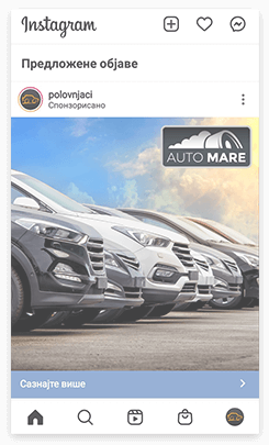 promocija oglasa instagram