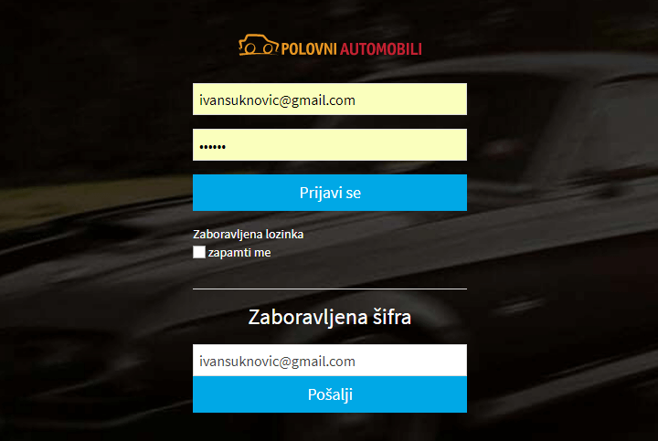 Zaboravio sam šifru šta da radim?