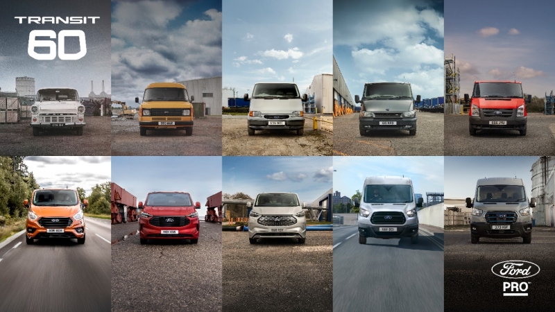 Ford Transit: 60 godina pouzdan poslovni partner Evrope