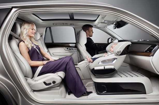 Volvo: Bebe će uživati u novom konceptu dečijeg sedišta