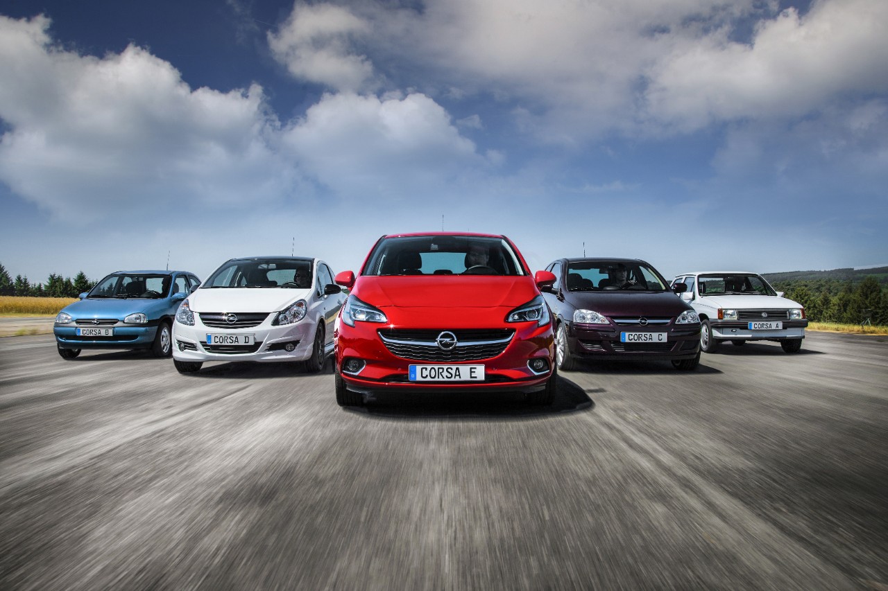 Opel Corsa: Uspešna priča u pet činova