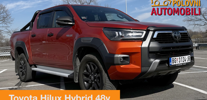 Legendarni pikap dobio struju - Toyota Hilux Hybrid 48V | Auto Test Polovni automobili