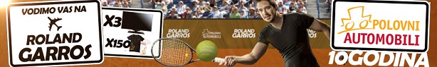 Izvučen dobitnik glavne nagrade - put na finale teniskog turnira Roland Garros