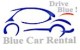 Blue car rent